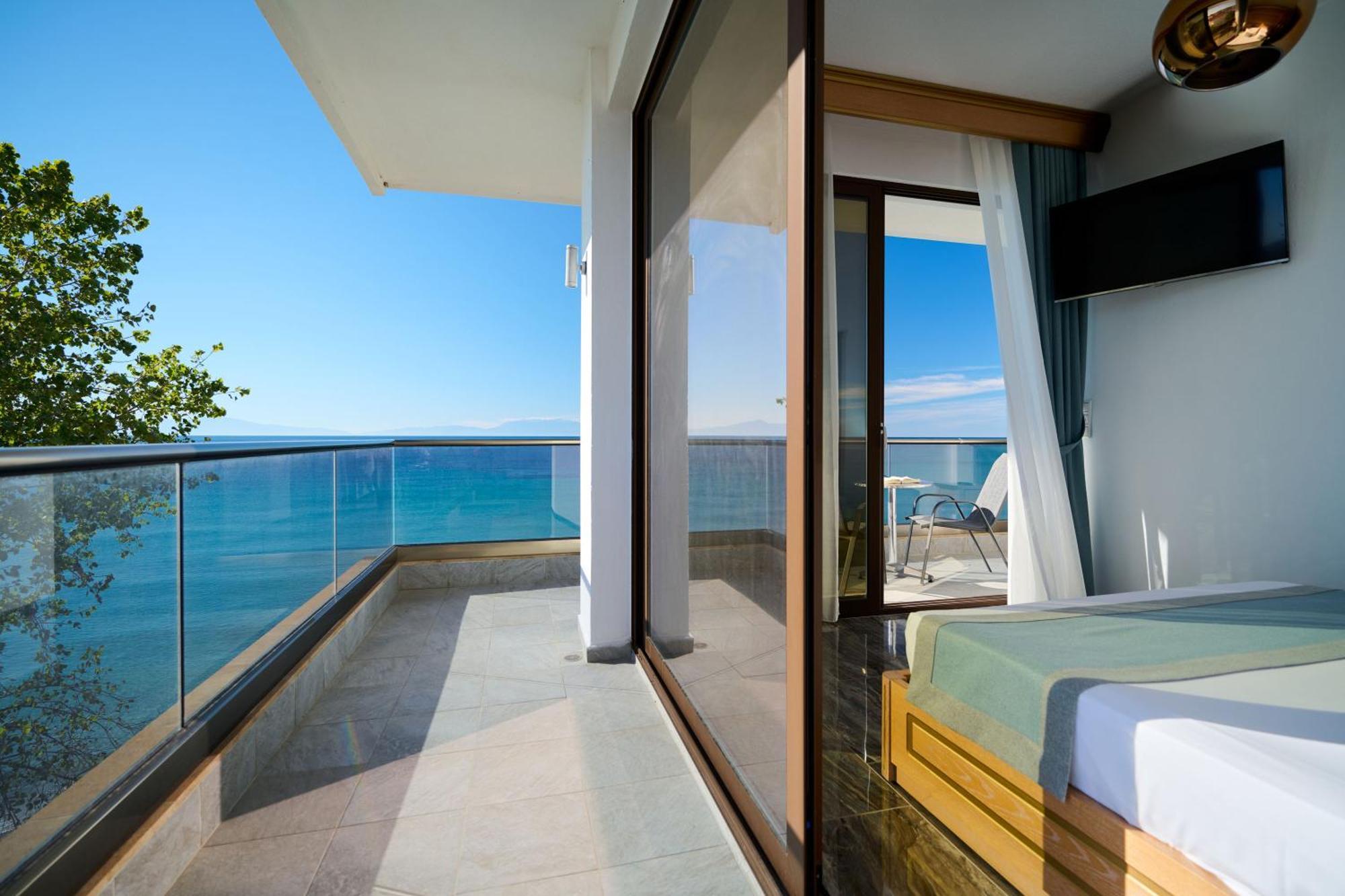 Evlogia Hotel Seafront And Anex By Greek Pride Fourka Exterior photo